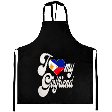 Discover FilipinoI Love My Filipino Girlfriend Aprons