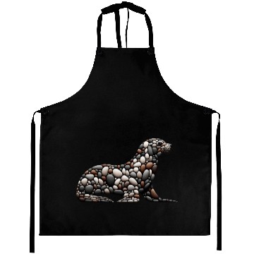 Discover Pebble Seal Silhouette Aprons