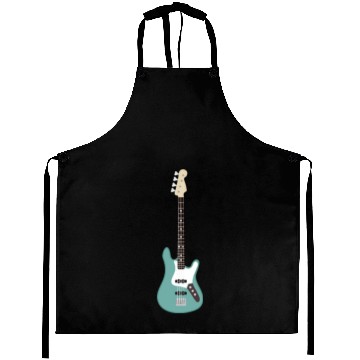 Discover Seafoam Green Bass Aprons