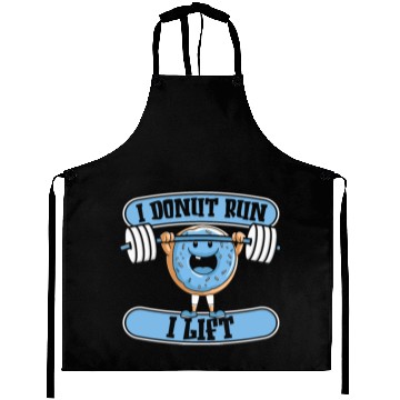 Discover Fitness Donut Funny Donut Gym Aprons