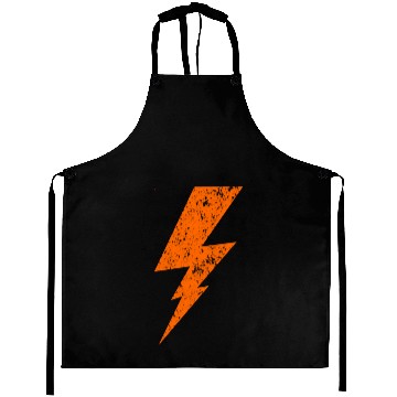 Discover orange Bolt Lightning | Bolt Graphic Aprons