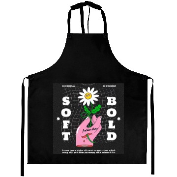 Discover Soft bold with flower Aprons