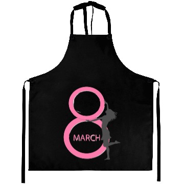 Discover Woman International Womens Day Typeface Typography Aprons