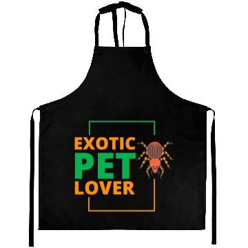 Discover Exotic Pet Lover Spider Aprons