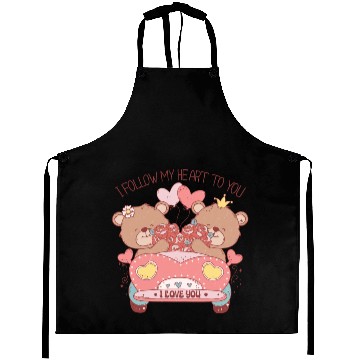 Discover I Follow My Heart To You Aprons