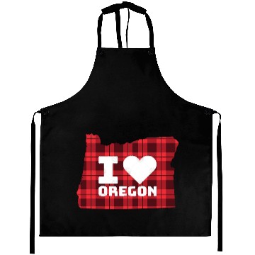 Discover I Love Oregon Aprons