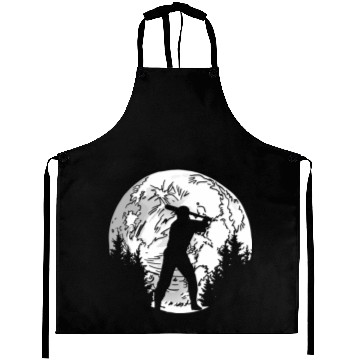 Discover Softball Moon Aprons
