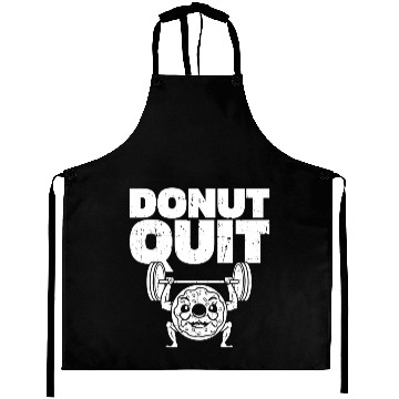 Discover Fitness Donut Funny Donut Gym Aprons