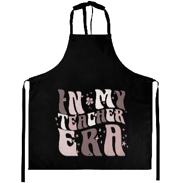 Discover In My Teacher Era Aprons