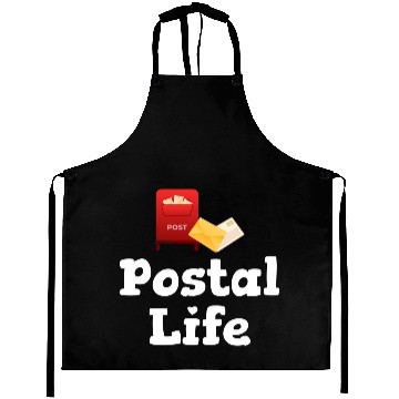 Discover Postal Life Funny Worker Postman Mailman Letter Aprons
