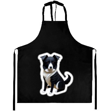 Discover Origami Border Collie Aprons