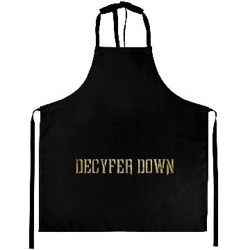 Discover decyfer down band design Aprons