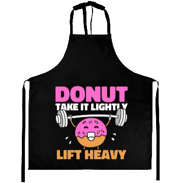 Discover Fitness Donut Donut Gym Aprons