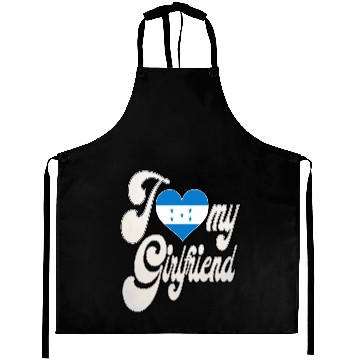 Discover HondurasI Love My Honduran Girlfriend Aprons