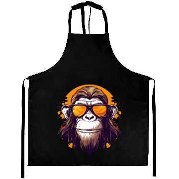 Discover Street Art Monkey Urban Rap Street Monkey Aprons