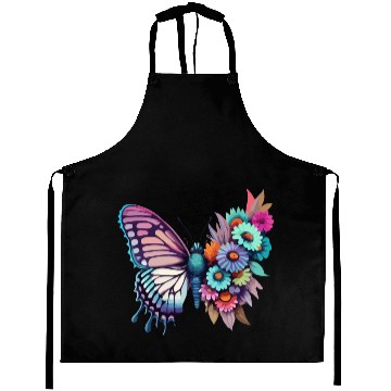Discover Metamorphora Butterfly Nature Flowers Branches Aprons