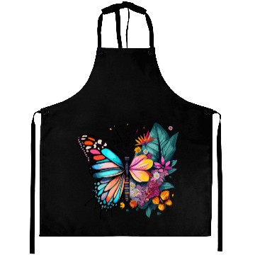 Discover Metamorphora Butterfly Nature Flowers Branches Aprons