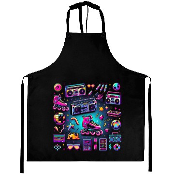Discover Neon 90s Throwback Aprons
