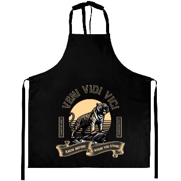 Discover Veni Vidi Vici Wild Tiger Aprons