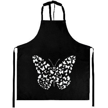 Discover Butterfly Butterflies Insect Silhouette Aprons
