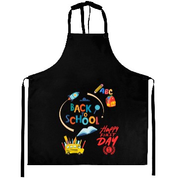 Discover Happy First Day Back To School Aprons