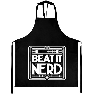 Discover Beat it Nerd 12 Aprons