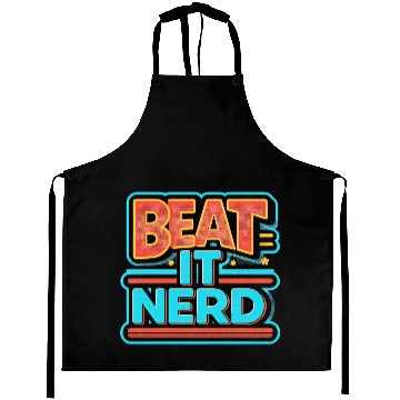 Discover Beat it Nerd 8 Aprons