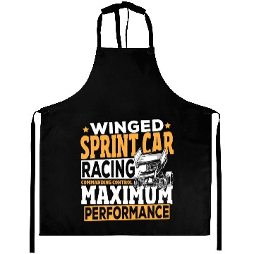 Discover Winged Sprint Car Racing Commanding Control Aprons