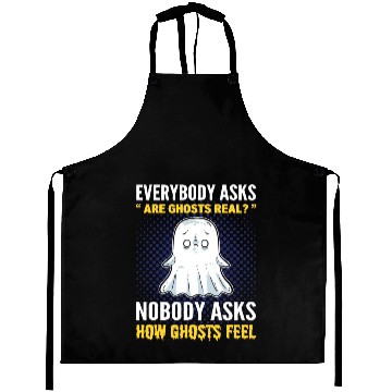 Discover Everybody Asks Are Ghosts Real? Ghost Hunting Aprons