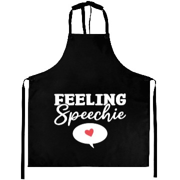 Discover Feeling Speechie Speech Pathology Speech Therapist Aprons