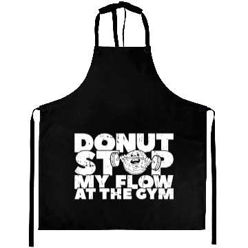 Discover Fitness Donut Funny Donut Gym Aprons
