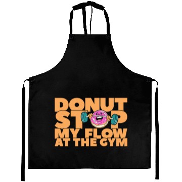 Discover Fitness Donut Funny Donut Gym Aprons