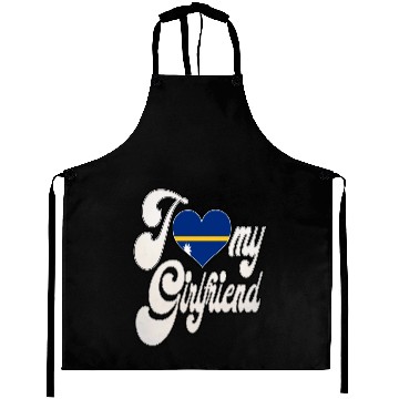Discover NauruI Love My Nauruan Girlfriend Aprons