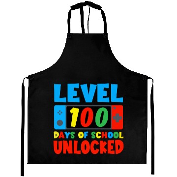 Discover 100 days of school Aprons