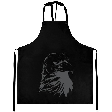 Discover Bald Eagle Silhouette Aprons