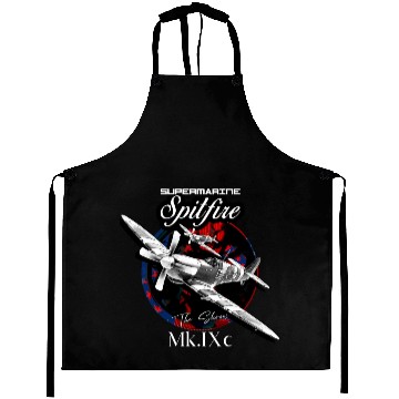 Discover Supermarine Spitfire MK.IXc WW2 Fighter Plane Aprons