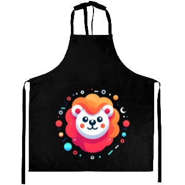 Discover Orange lion Aprons
