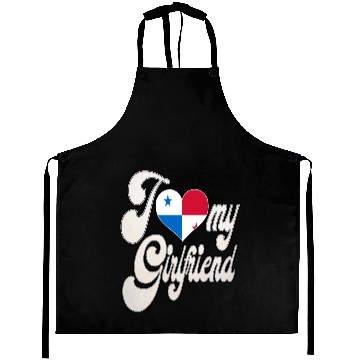 Discover PanamaI Love My Panamanian Girlfriend Aprons