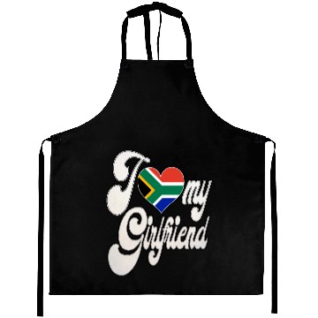 Discover uploadedI Love My South African Girlfriend Aprons