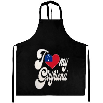 Discover SamoaI Love My Samoan Girlfriend Aprons