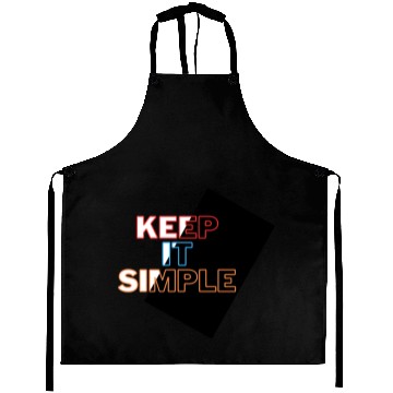 Discover Minimalist Mastery: Keep It Simple Apparel Aprons