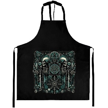 Discover Esoteric Gothic Tapestry Aprons