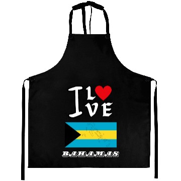 Discover I Love Bahamas Aprons