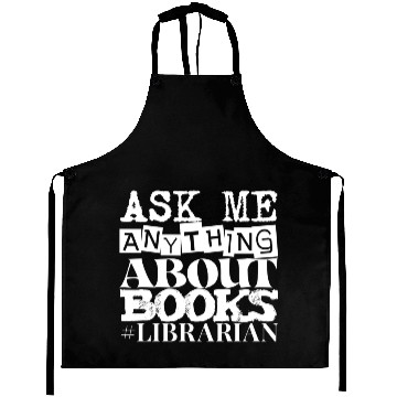 Discover Book Lover Librarian Aprons