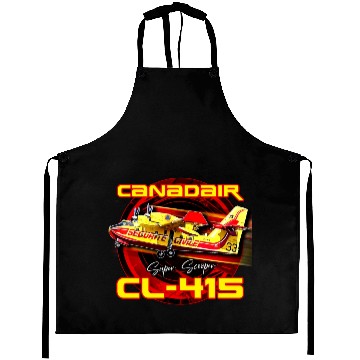 Discover Canadair cl-415 Super Scooper firebomber Aircraft Aprons
