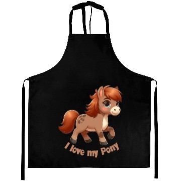 Discover I Love my pony comic Aprons