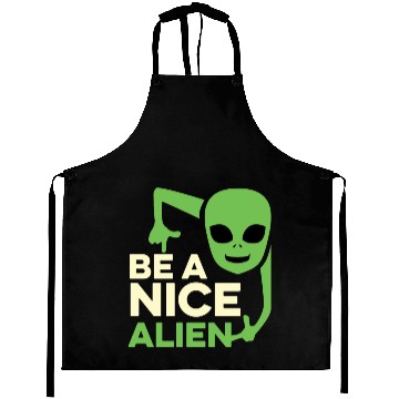Discover Nice Alien Funny Man Gift Aprons