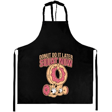 Discover Fitness Donut Donut Gym Aprons