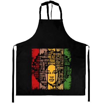 Discover Black History Month Gift African American Aprons