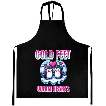 Discover Cold Feet Warm Hearts Love Birds Aprons